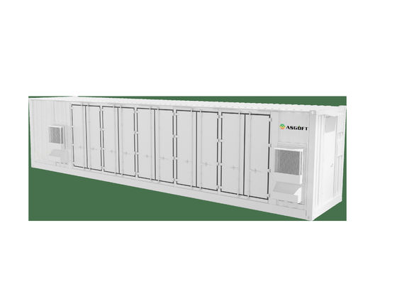 1000kWh 2000kWh Lifepo4 ลิเธียมระบบจัดเก็บพลังงานแบบคอนเทนเนอร์แบตเตอรี่ 40Ft