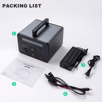 เครื่องกำเนิดไฟฟ้าพลังงานแสงอาทิตย์ Type C แบบกำหนดเอง 300w 144000mAh พร้อม DC USB