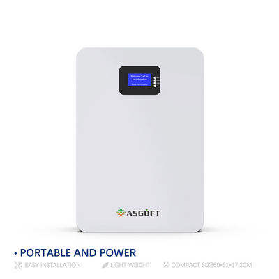 แบตเตอรี่ระบบพลังงานแสงอาทิตย์ 20kw 5Kw Power ลิเธียมติดผนัง 48v 200ah 5Kwh 10Kwh LifePo4 แบตเตอรี่