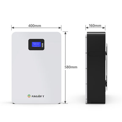 10kwh 20kwh ลิเธียม Lifepo4 Powerwall อินเวอร์เตอร์แบตเตอรี่พลังงานแสงอาทิตย์ 51.2V 48V 100Ah 200Ah