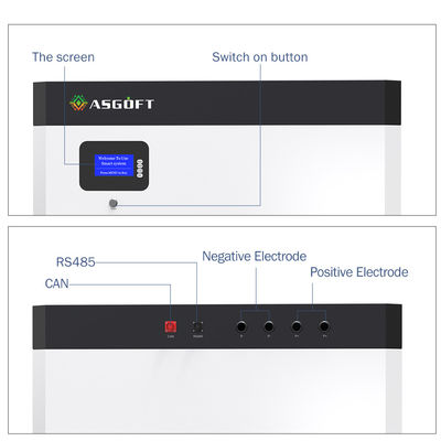 ODM Lifepo4 Powerwall โซลูชันแบตเตอรี่พลังงานแสงอาทิตย์ 48V 300ah 400ah 500ah 5kwh