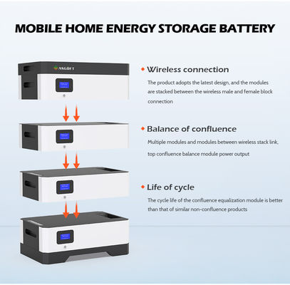 48V 5Kwh 10Kwh Off Grid Lifepo4 ระบบแบตเตอรี่เก็บพลังงาน