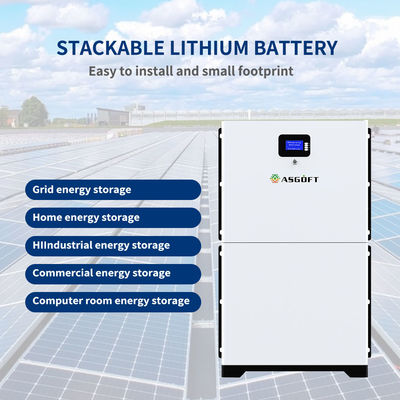 Powerwall 48v 100ah Lifepo4 แบตเตอรี่ 200ah RS485 CAN Communication