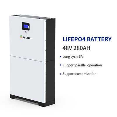8000 Cycle 280ah Solar 48v Lifepo4 Energy Storage แบตเตอรี่ Powerwall สำหรับใช้ในครัวเรือน