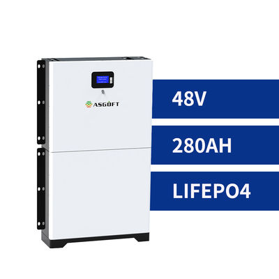 8000 Cycle 280ah Solar 48v Lifepo4 Energy Storage แบตเตอรี่ Powerwall สำหรับใช้ในครัวเรือน
