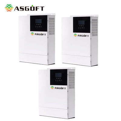 MPPT Hybrid 5KW Off Grid Solar Inverter 48V 80A การควบคุม Smart WiFi