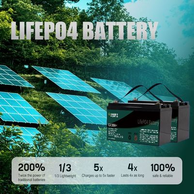 12.8v 12V แบตเตอรี่ลิเธียม 200ah 100ah 120ah 240ah 400ah สำหรับเรือใบรถกอล์ฟ