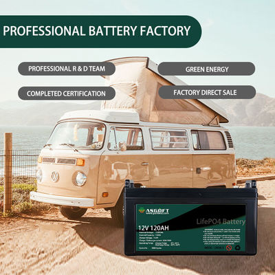 ชุดแบตเตอรี่ลิเธียม LiFePo4 120AH 12V สำหรับการจัดเก็บพลังงานแสงอาทิตย์ Ev