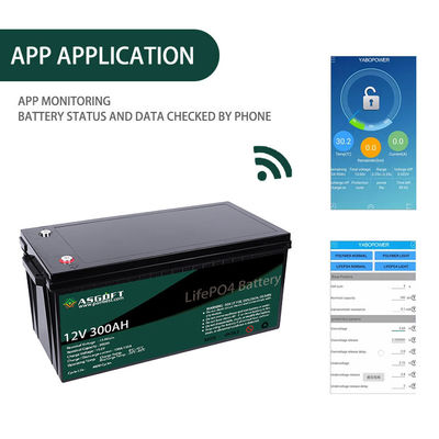 BMS Lifepo4 300AH 12V ชุดแบตเตอรี่ลิเธียมสำหรับระบบจัดเก็บพลังงานภายในบ้าน EV