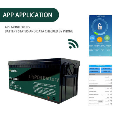 ASGOFT พลังงานแสงอาทิตย์ Lifepo4 12V แบตเตอรี่ลิเธียมแพ็ค 400ah สำหรับรถกอล์ฟ RV