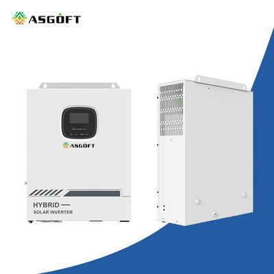 ไฮบริด 48V แบบปรับได้บนอินเวอร์เตอร์กริด 5kw สำหรับระบบพลังงานแสงอาทิตย์