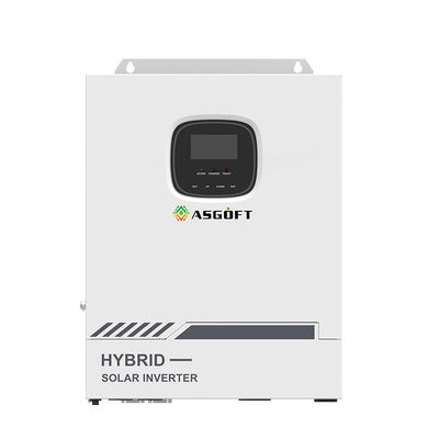 ไฮบริดพลังงานแสงอาทิตย์ขนาดเล็ก 3 เฟสบนอินเวอร์เตอร์กริด Mppt Grid Tie Inverter 5kw 10kw