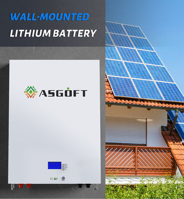 5Kwh 10Kwh Lifepo4 แผงเซลล์แสงอาทิตย์ลิเธียมไอออน Powerwall ปิดแบตเตอรี่ระบบกริด