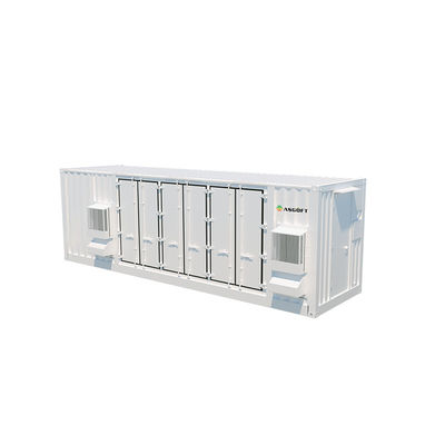 Solar LiFePO4 ลิเธียม ESS ระบบกักเก็บพลังงานแบบตู้คอนเทนเนอร์ อินเวอร์เตอร์ 1MW 2MW 3MW