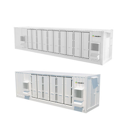 Solar LiFePO4 ลิเธียม ESS ระบบกักเก็บพลังงานแบบตู้คอนเทนเนอร์ อินเวอร์เตอร์ 1MW 2MW 3MW
