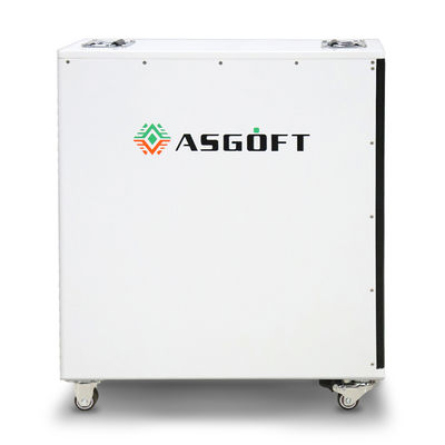 ที่เก็บแบตเตอรี่แบบพกพาในที่เดียวพร้อมแบตเตอรี่ MPPT ความจุ 220Ah แรงดัน 25.6V พร้อมล้อและที่จับที่ล็อคได้