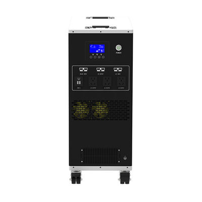 6Kwh lifepo4 แบตเตอรี่ชาร์จพลังงานแสงอาทิตย์ระบบเก็บพลังงานแบตเตอรี่ 6KW อินเวอร์เตอร์