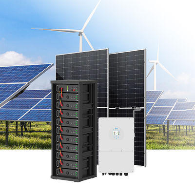ความดันสูง 15kwh-750kwh แบตเตอรี่เหล็กลิตিয়াম Lifepo4 51.2v 100Ah แบตเตอรี่ลิตিয়ামไอออน