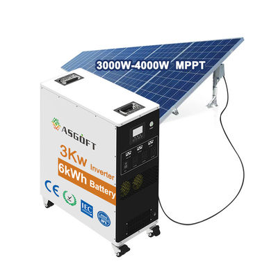 เครื่องผลิตพลังงานแสงอาทิตย์ 3000W 86kg 0C ~ 55C อุณหภูมิการชาร์จ
