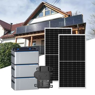 พลั๊ก แอนด์ เพลย์ 800w Balkonkraftwerk Balcony Solar System Kit กับเครื่องปรับเปลี่ยนขนาดเล็ก