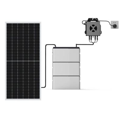 800w Balcony ระบบพลังงานแสงอาทิตย์ Micro Inverter ครบถ้วน Balkonkraftwerk