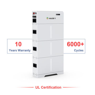 Ess Lifepo4 แบตเตอรี่หลอดเก็บพลังงานความดันสูง 10kWh 20kWh