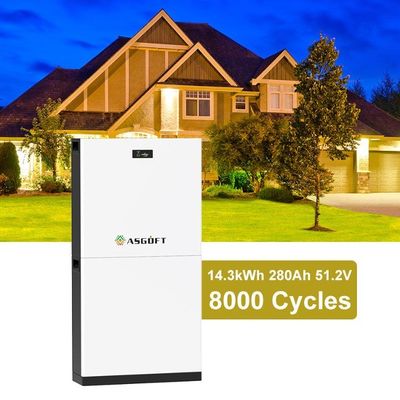 การรับประกัน 10 ปี 8000+ หมุน 48V 15kWh ระบบเก็บพลังงาน แบตเตอรี่แพ็ค